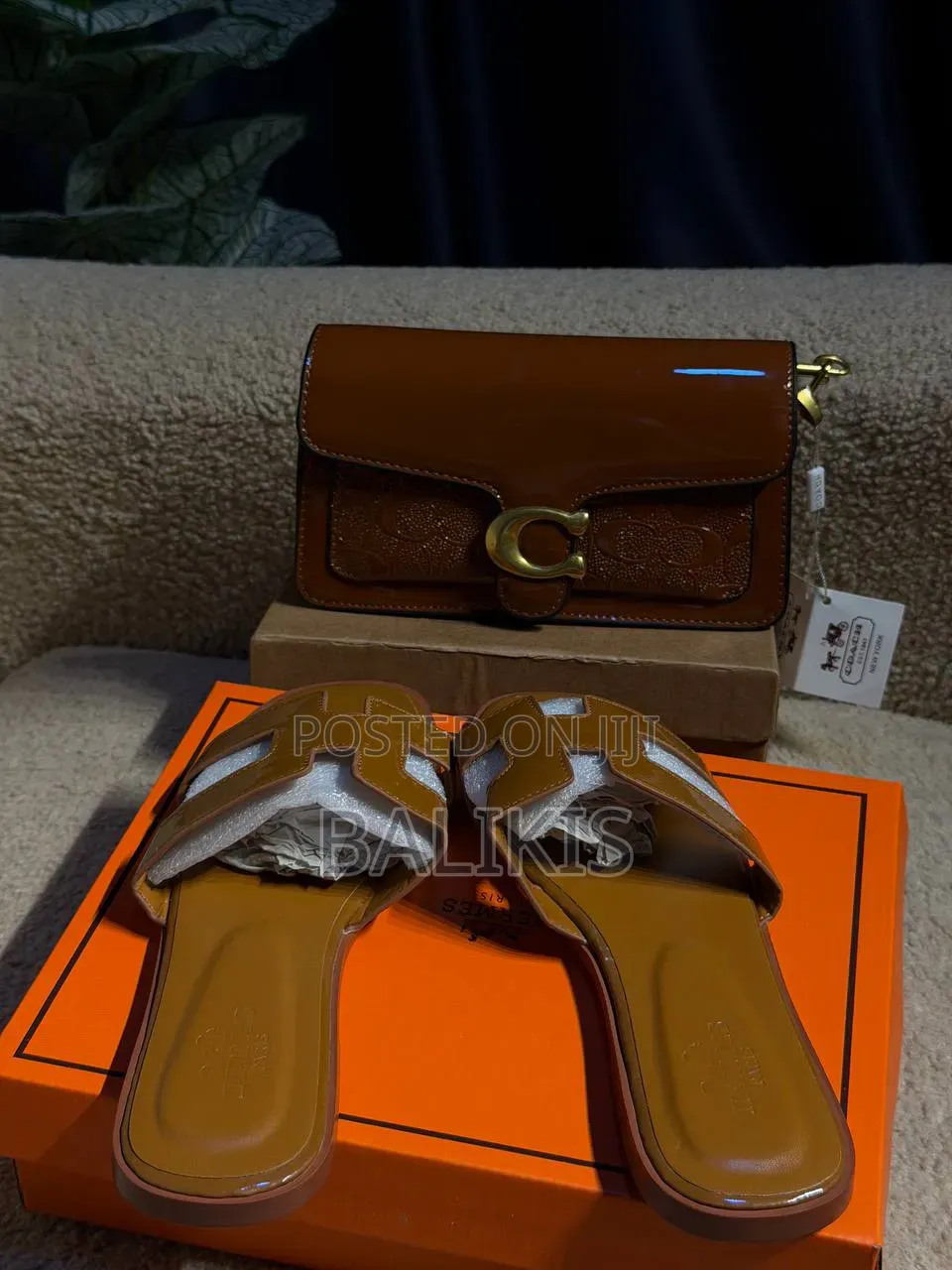 Bags and Slippers Combo