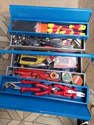Set of Electrical Tools Box