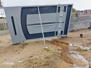 This Gate Is Brand New Is Made Up of Pipe and Plates We Are the Best I