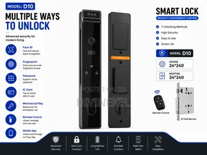 Smart Lock With Multiple Security Features
