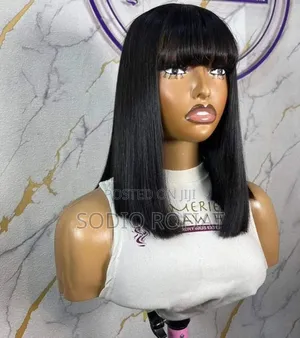 Full Fringe Straight Blunt Cut
