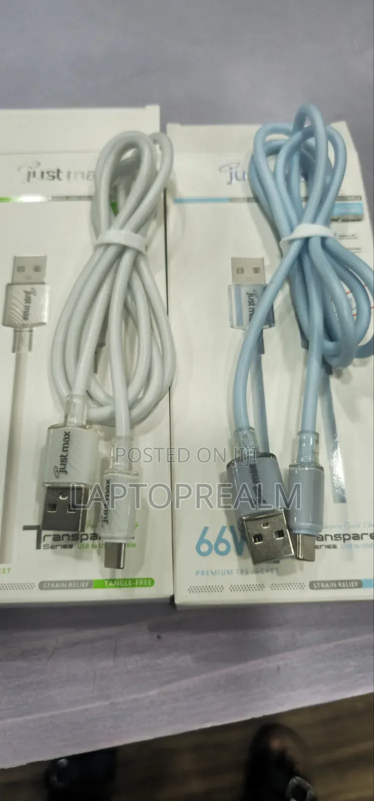 JUST-MAX USB to TYPE-C Fast Charging Cable