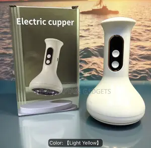 Rechargeable Gua Sha Massager, Wisdom Suction Cup Vacuum Massager Neck