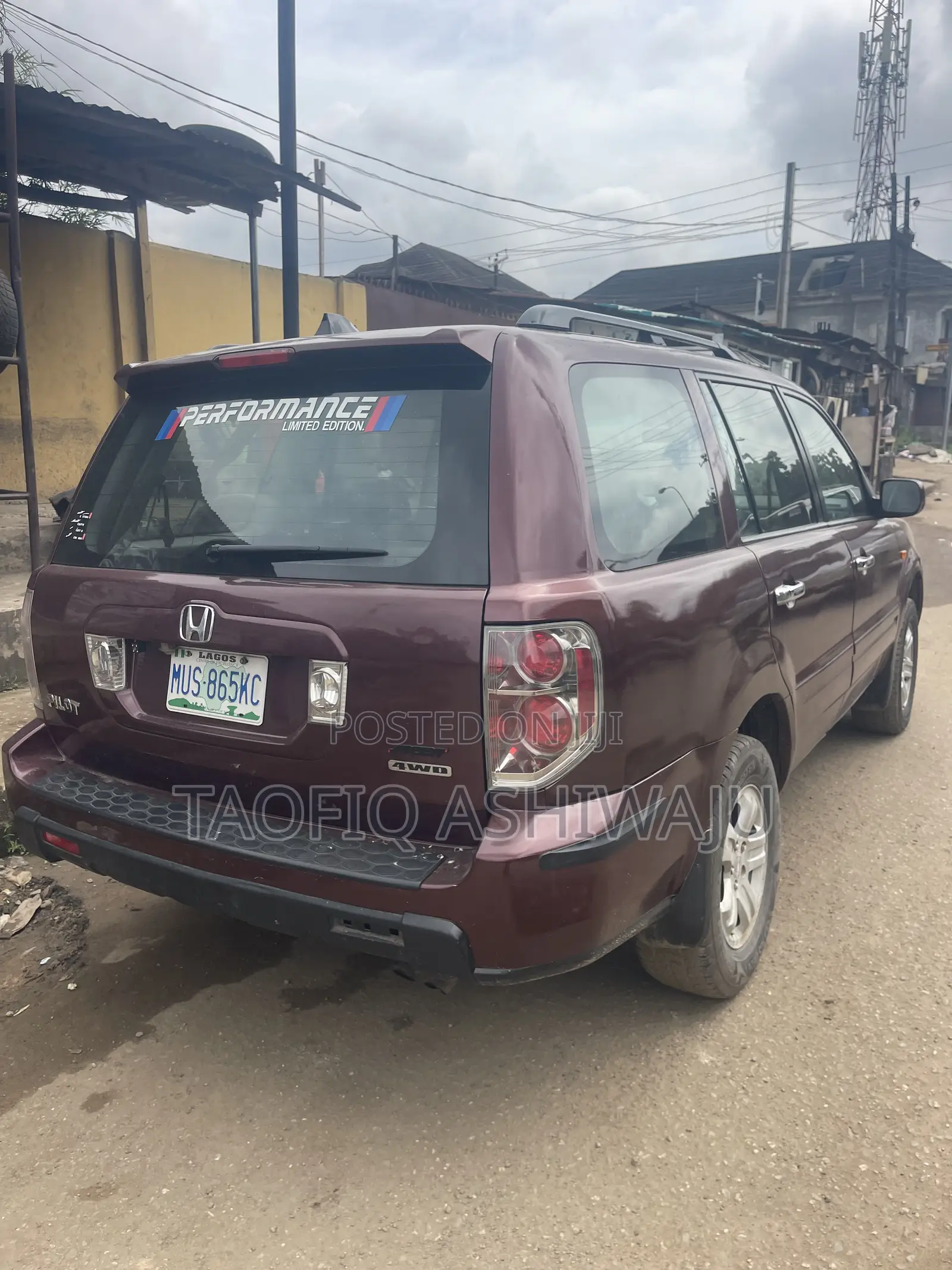 Honda Pilot EX 4x4 (3.5L 6cyl 5A) 2007