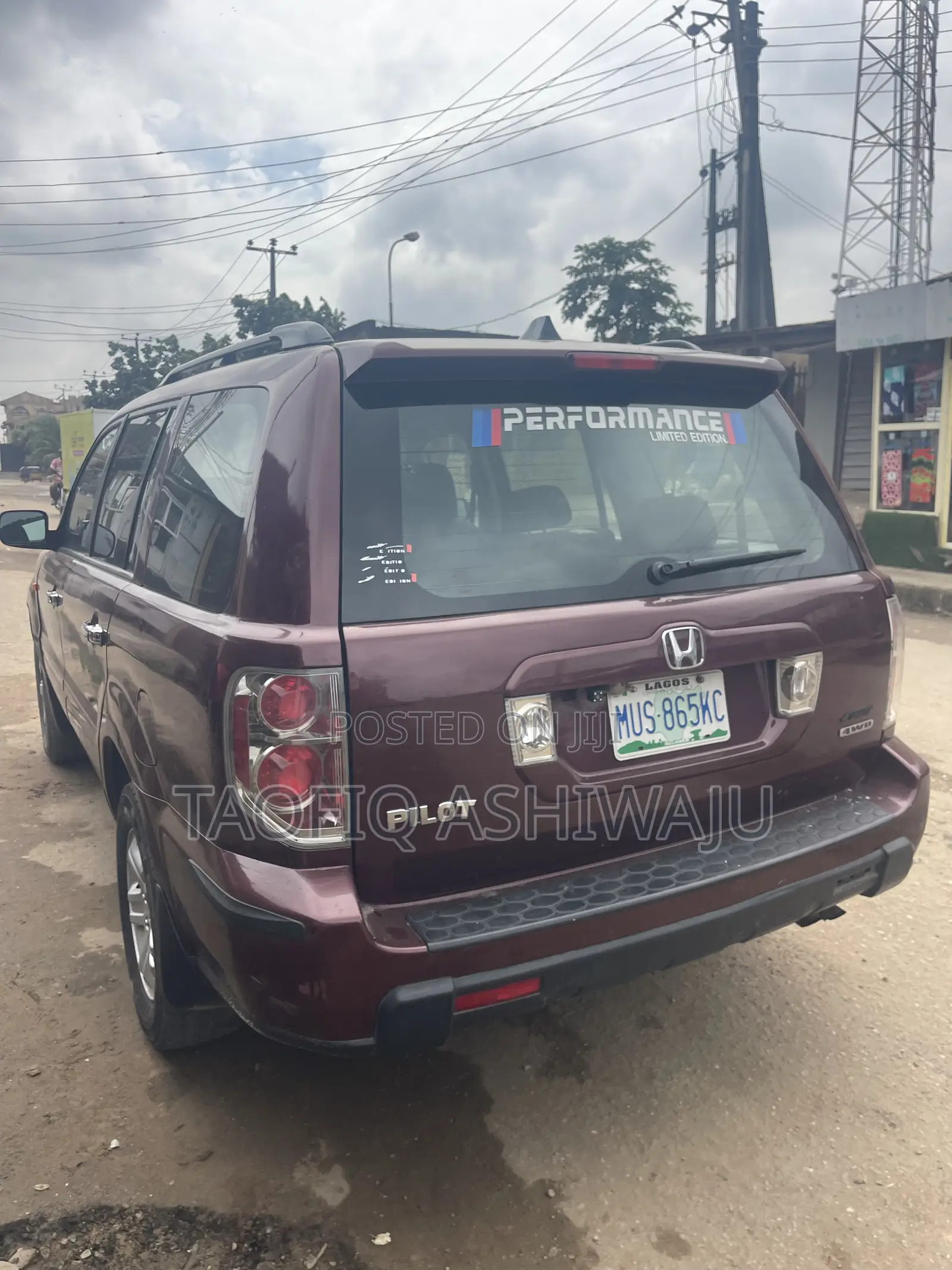 Honda Pilot EX 4x4 (3.5L 6cyl 5A) 2007