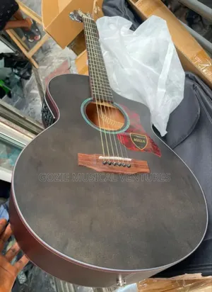 Mega 41" Semi Acoustic Guitar 6 Strings It Comes With Bag Cable Strap