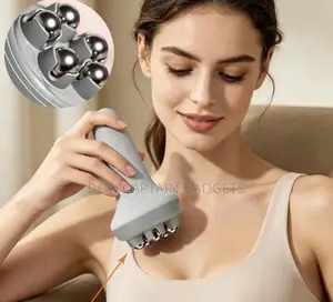 Manual Handheld Roller Massager Tool, Body Massager for Muscles