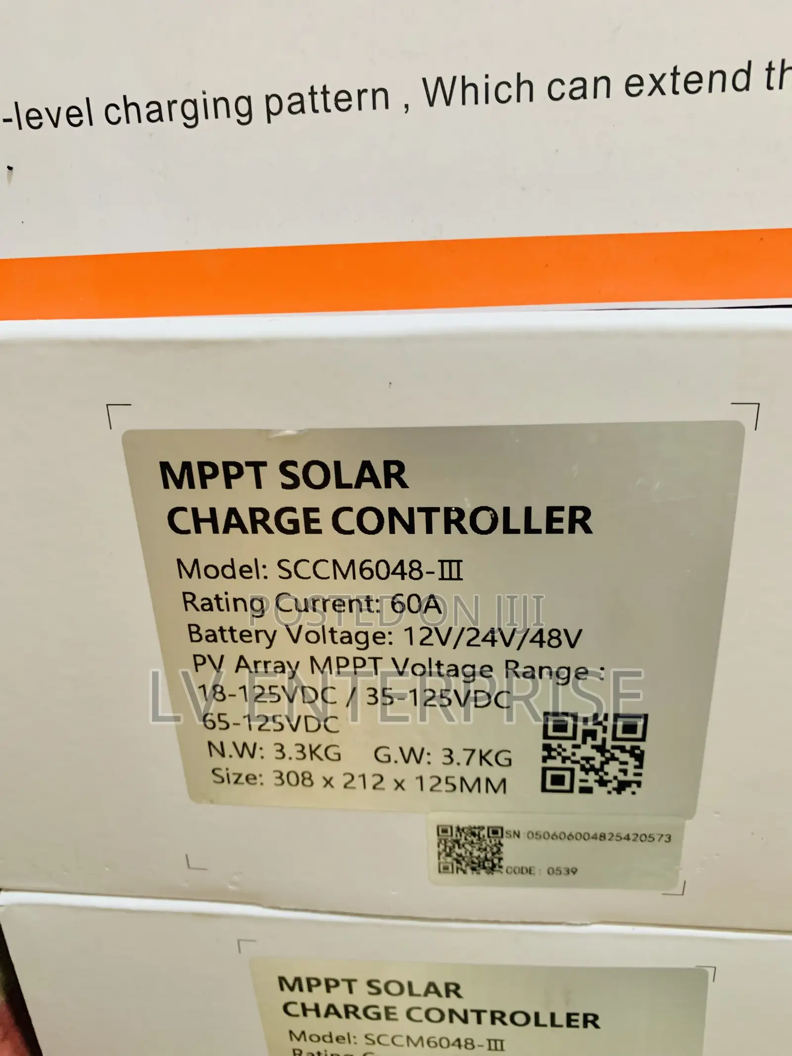 MPPT Charge Controller 60ah 48v