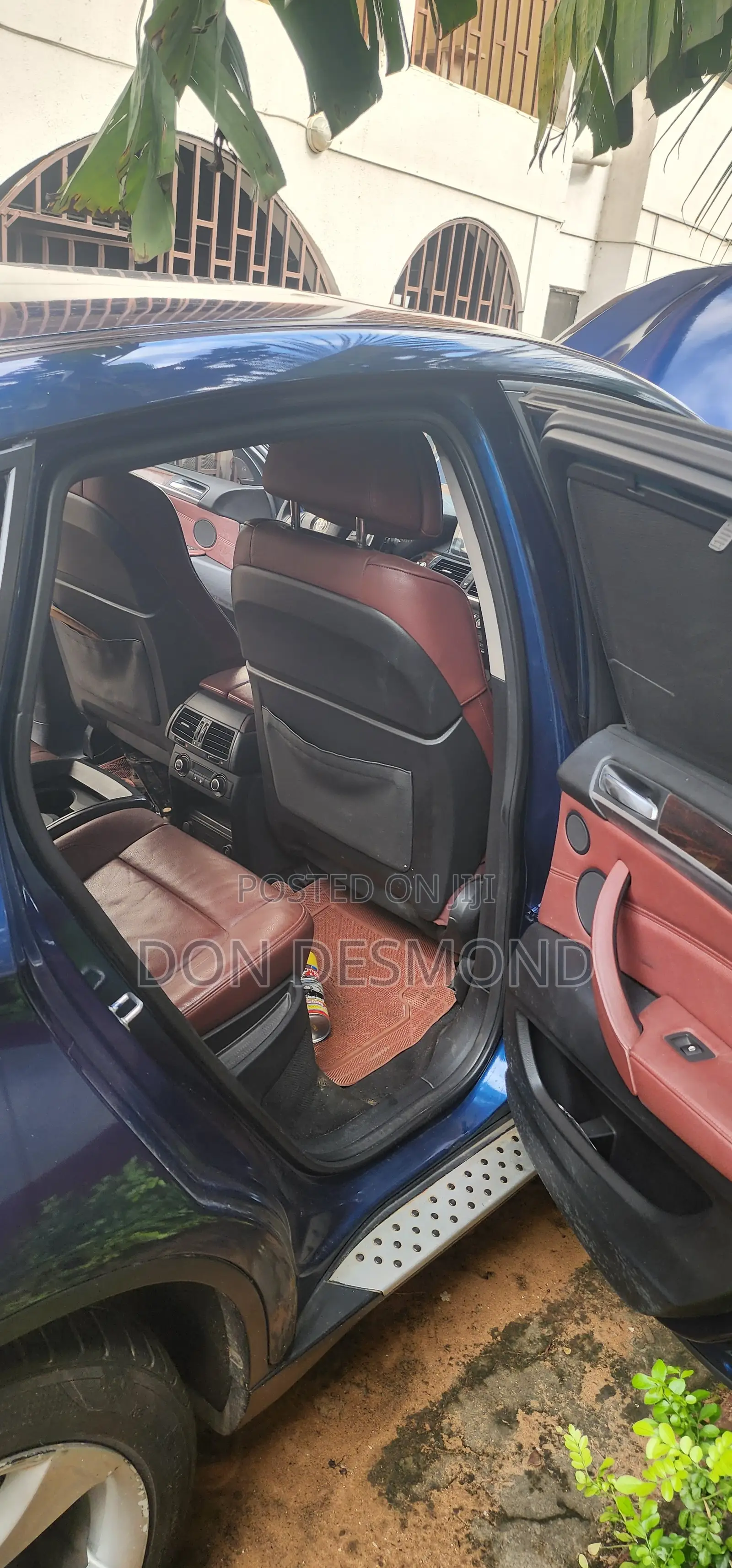 BMW X6 M 2011 Blue
