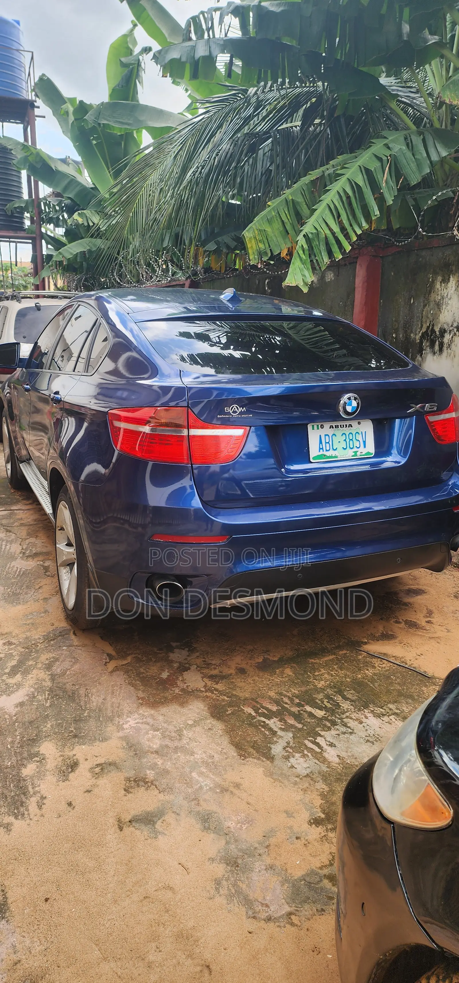 BMW X6 M 2011 Blue