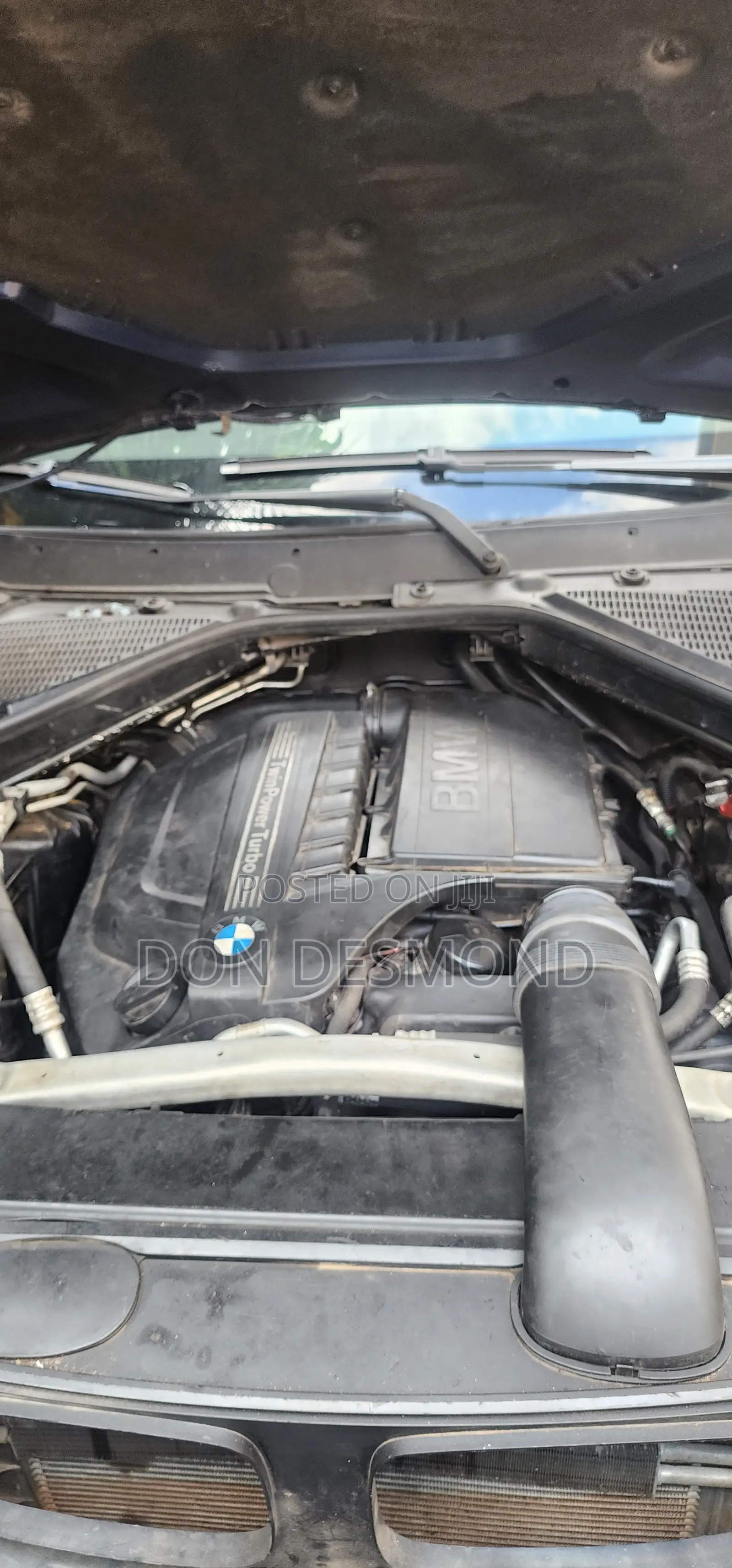 BMW X6 M 2011 Blue