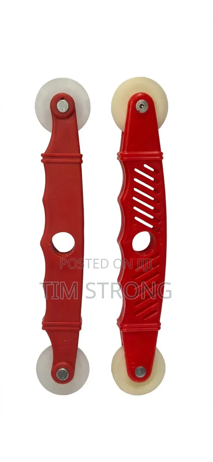 Double-Ended Window Screen Spline Roller Tool - Red