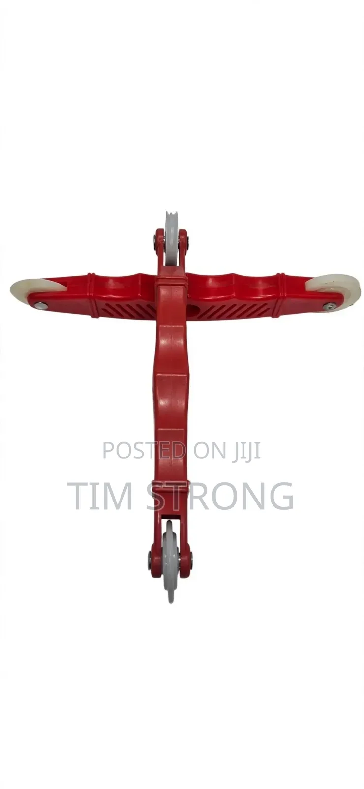 Double-Ended Window Screen Spline Roller Tool - Red