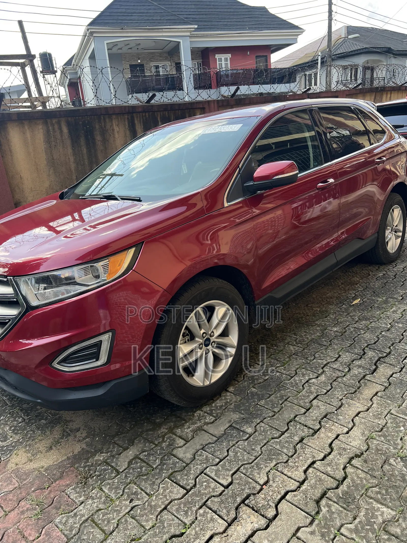 Ford Edge SE 4dr AWD 2017 Red