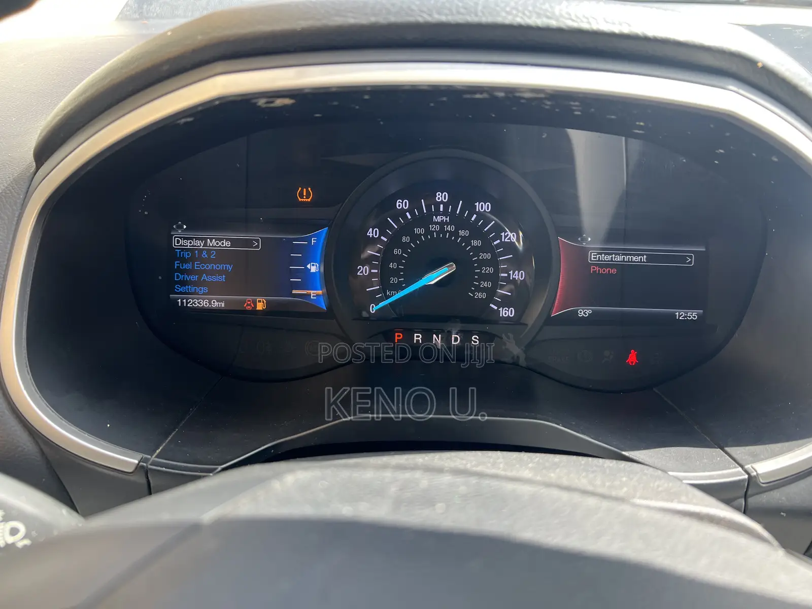 Ford Edge SE 4dr AWD 2017 Red