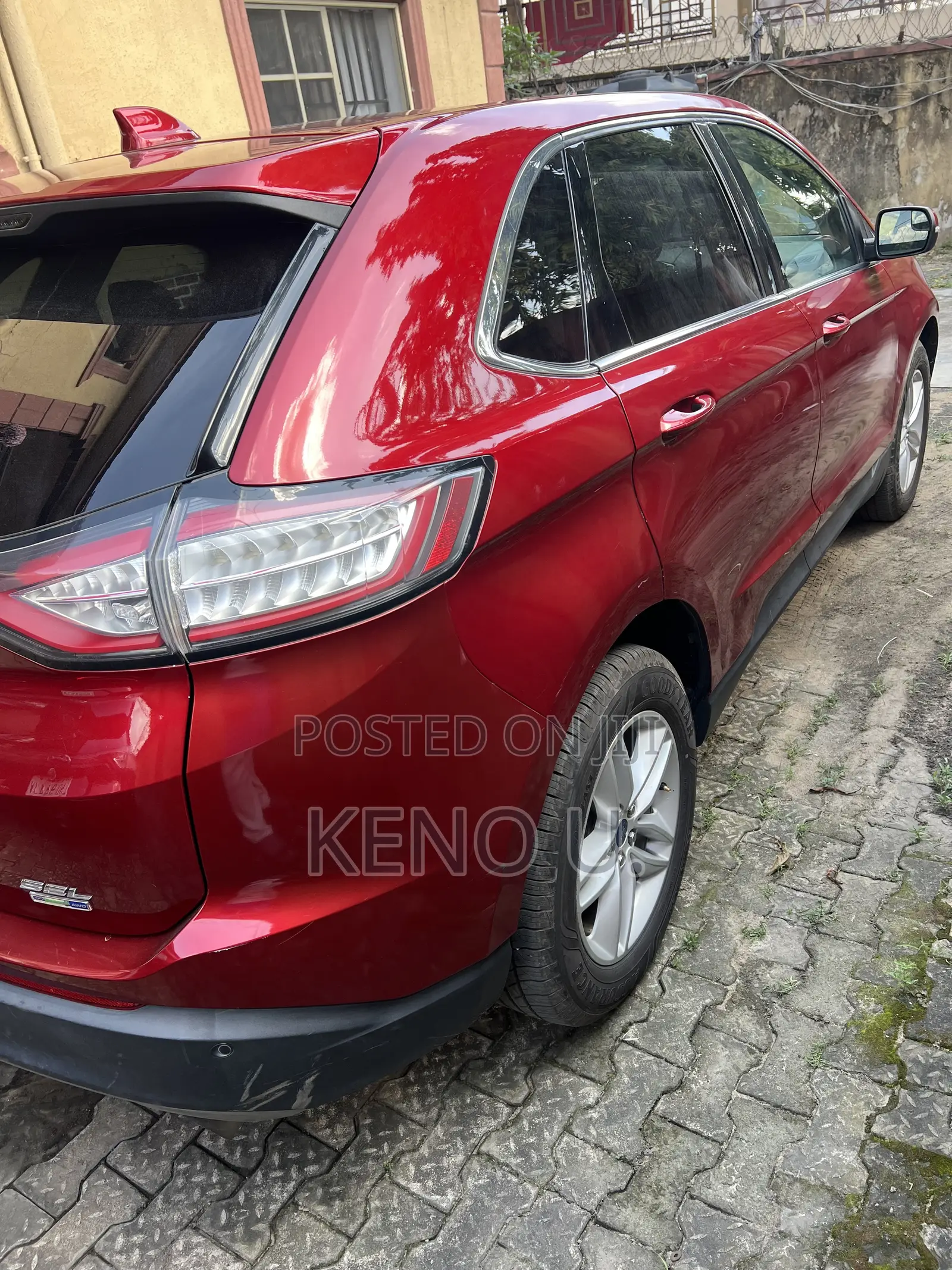 Ford Edge SE 4dr AWD 2017 Red