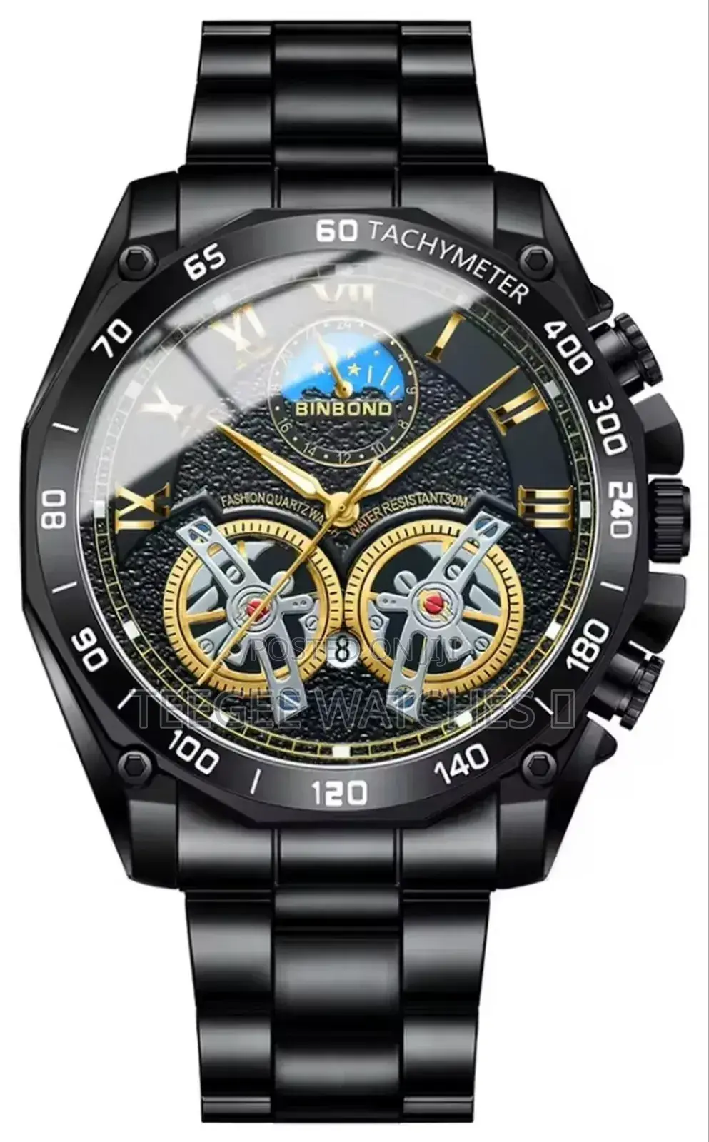 BINBOND Luxury Men's Quartz Watch
