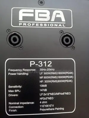 P-312 3-Way Line Array System