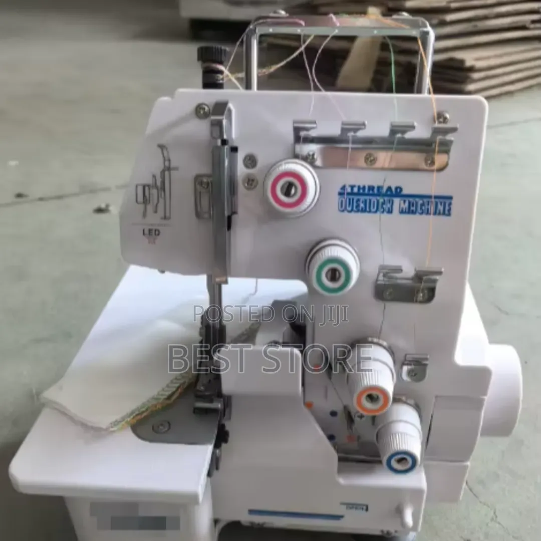 4thread Weaving Overlock Sewing Machine Table Top Portable