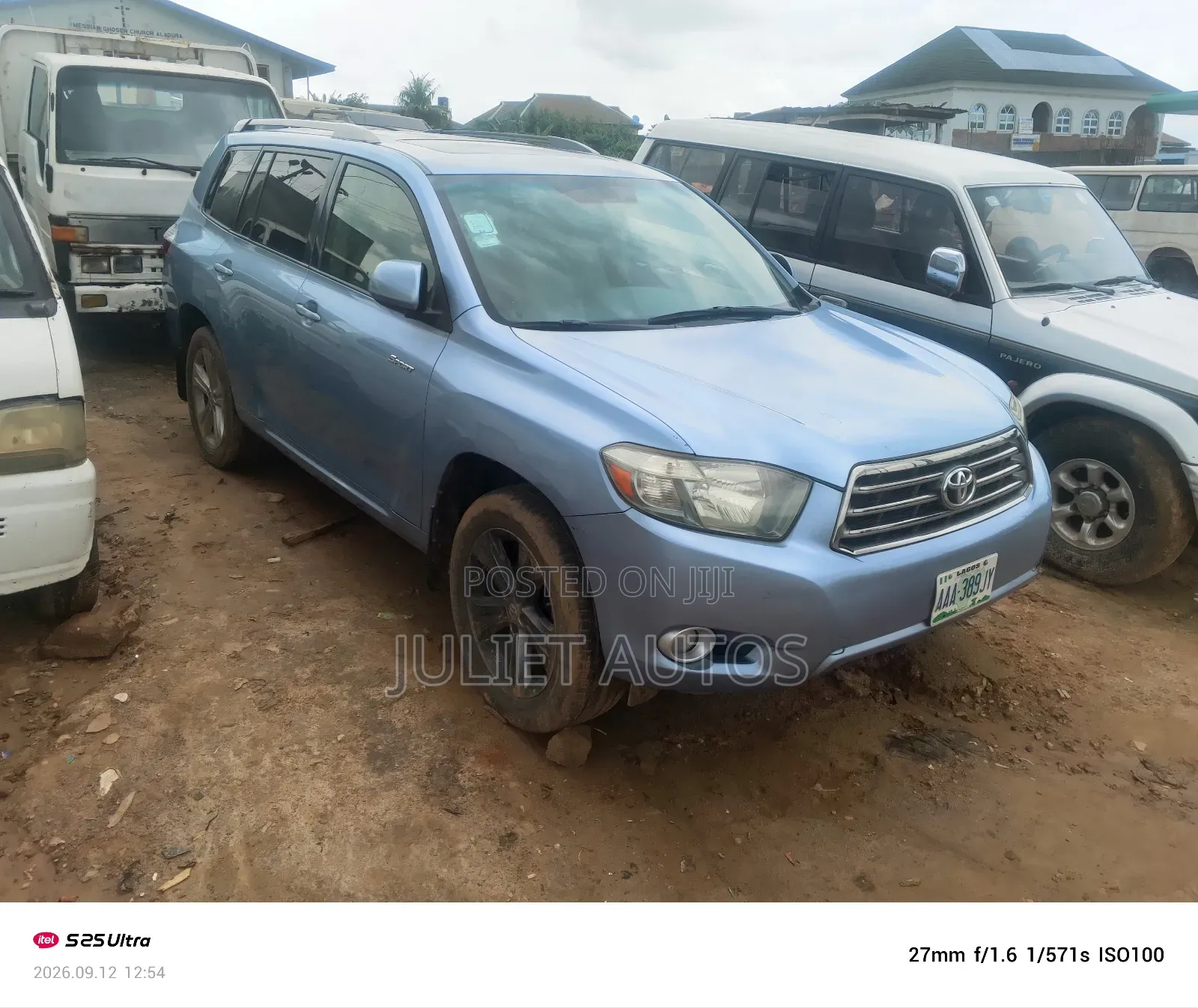 Toyota Highlander 2009 Blue