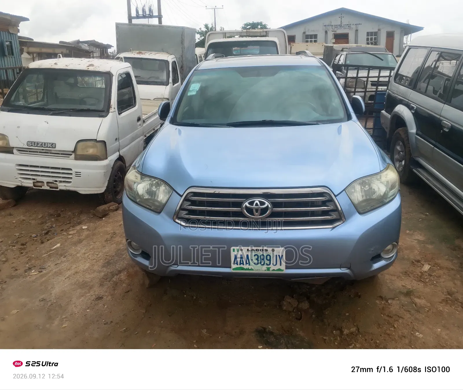 Toyota Highlander 2009 Blue