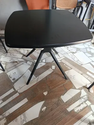 Modern Standard Black Dining Table