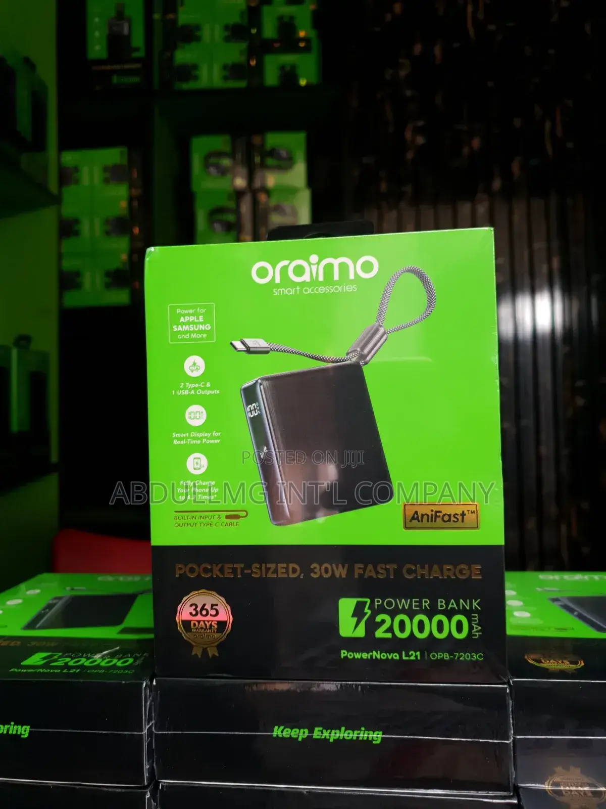 Original Oraimo Power Bank