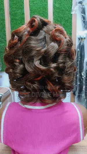 12* 6*4 Transparent Lace Bounce Wig Human Hair SDD Quality (Get)