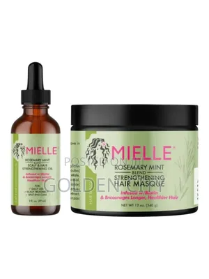 Mielle Rosemary Mint Strengthening Hair Care Duo