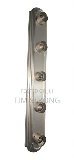 5-Lights Home and Office Vanity Light Bar - Brushed Nickel