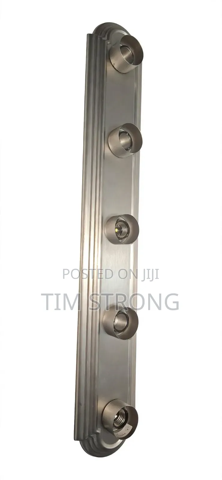 5-Lights Home and Office Vanity Light Bar - Brushed Nickel