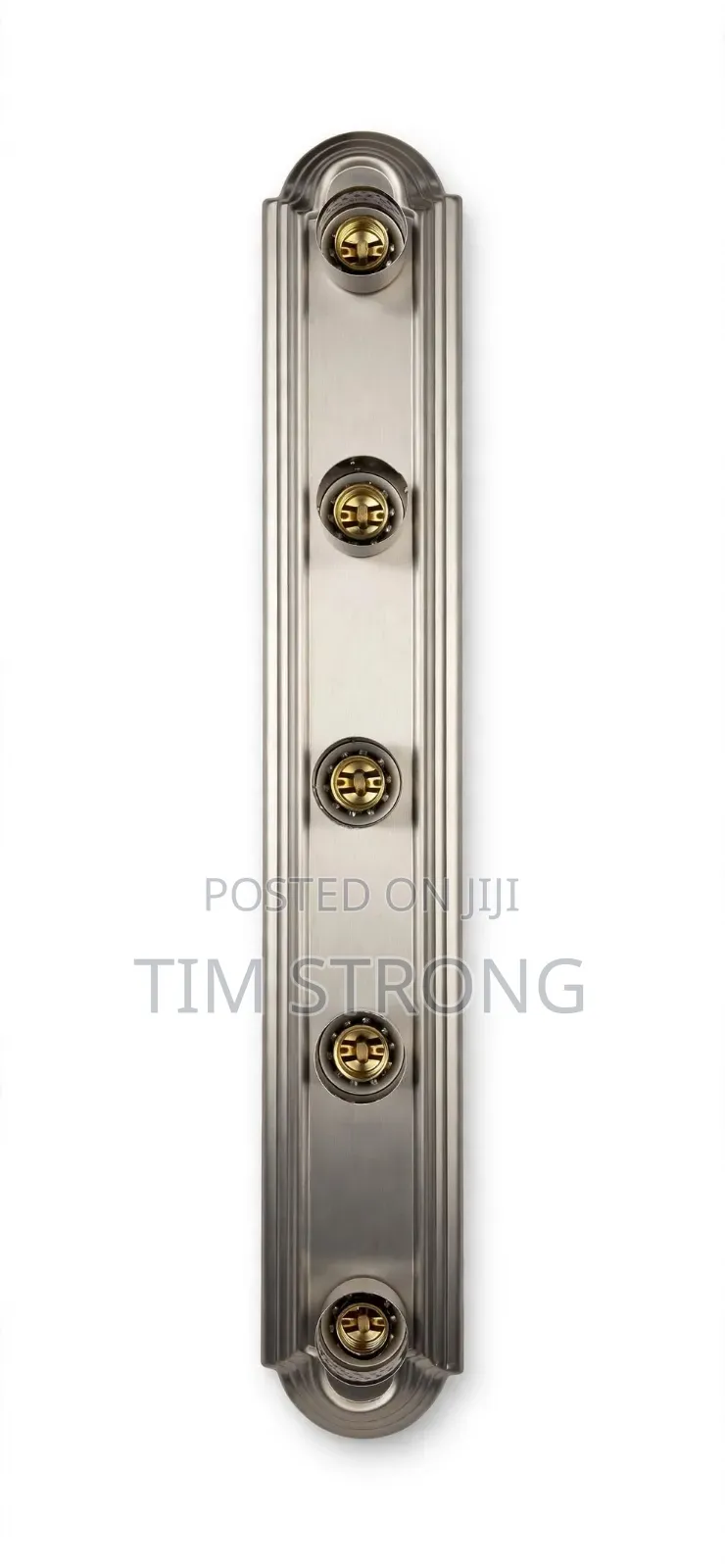 5-Lights Home and Office Vanity Light Bar - Brushed Nickel