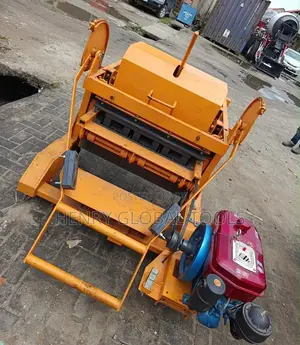 Heavy-Duty Petrol Block Egg Laying Machine With Moulds