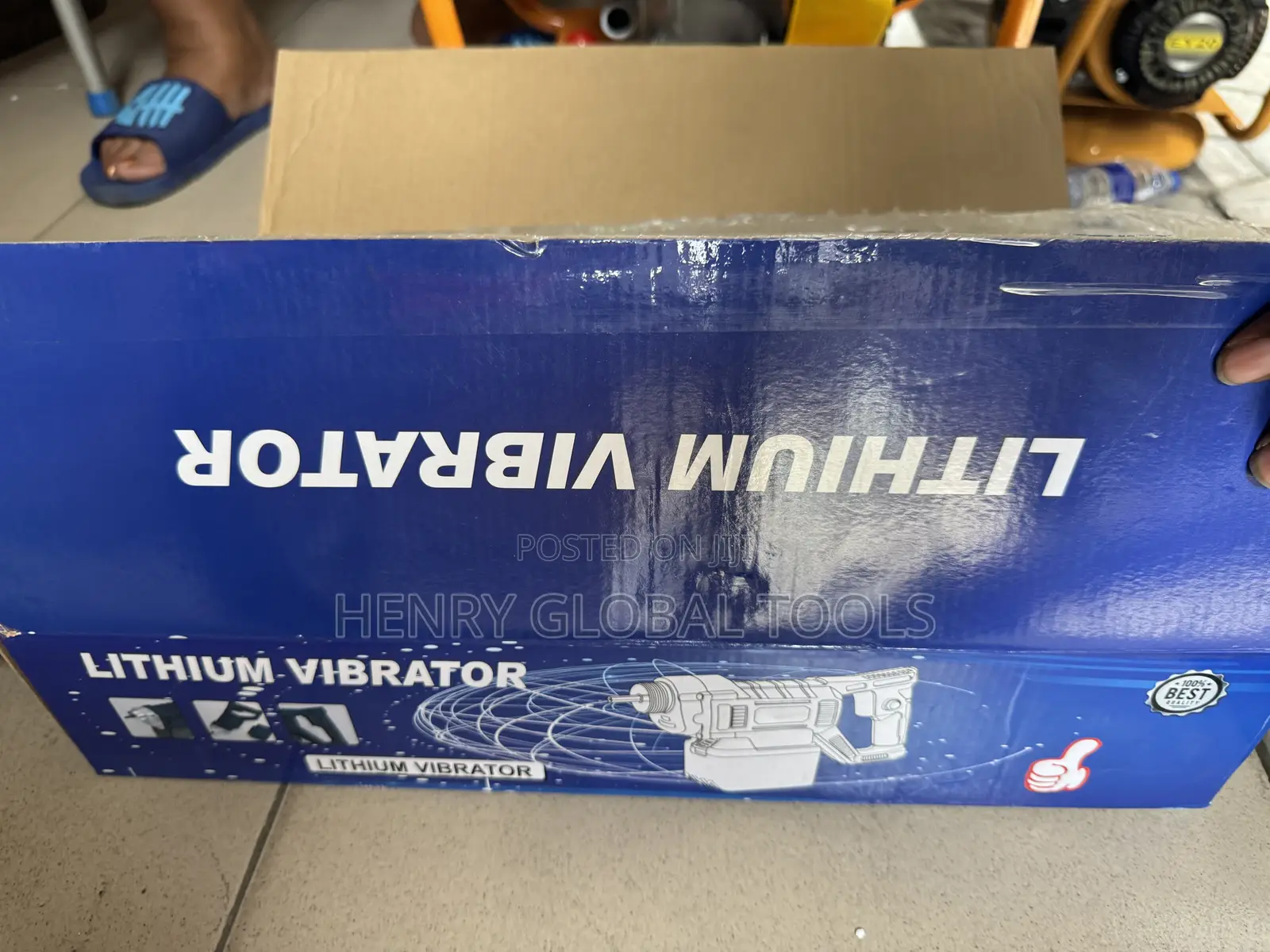 Makita Cordless Concrete Vibrator – Heavy Duty Construction Equipment
