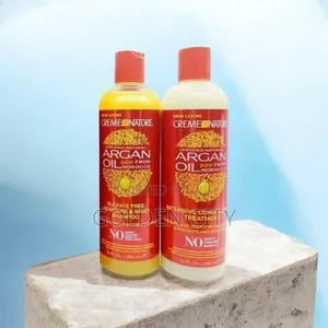 Creme of Nature Argan Oil Moisture Repair Hair Care Set.