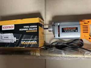 Heavy-Duty Electric Concrete Vibrator With Flexible Shaft
