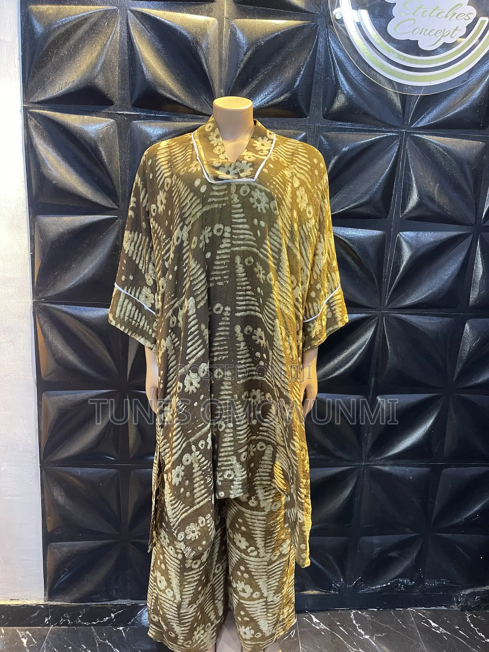 Adire Two Piece