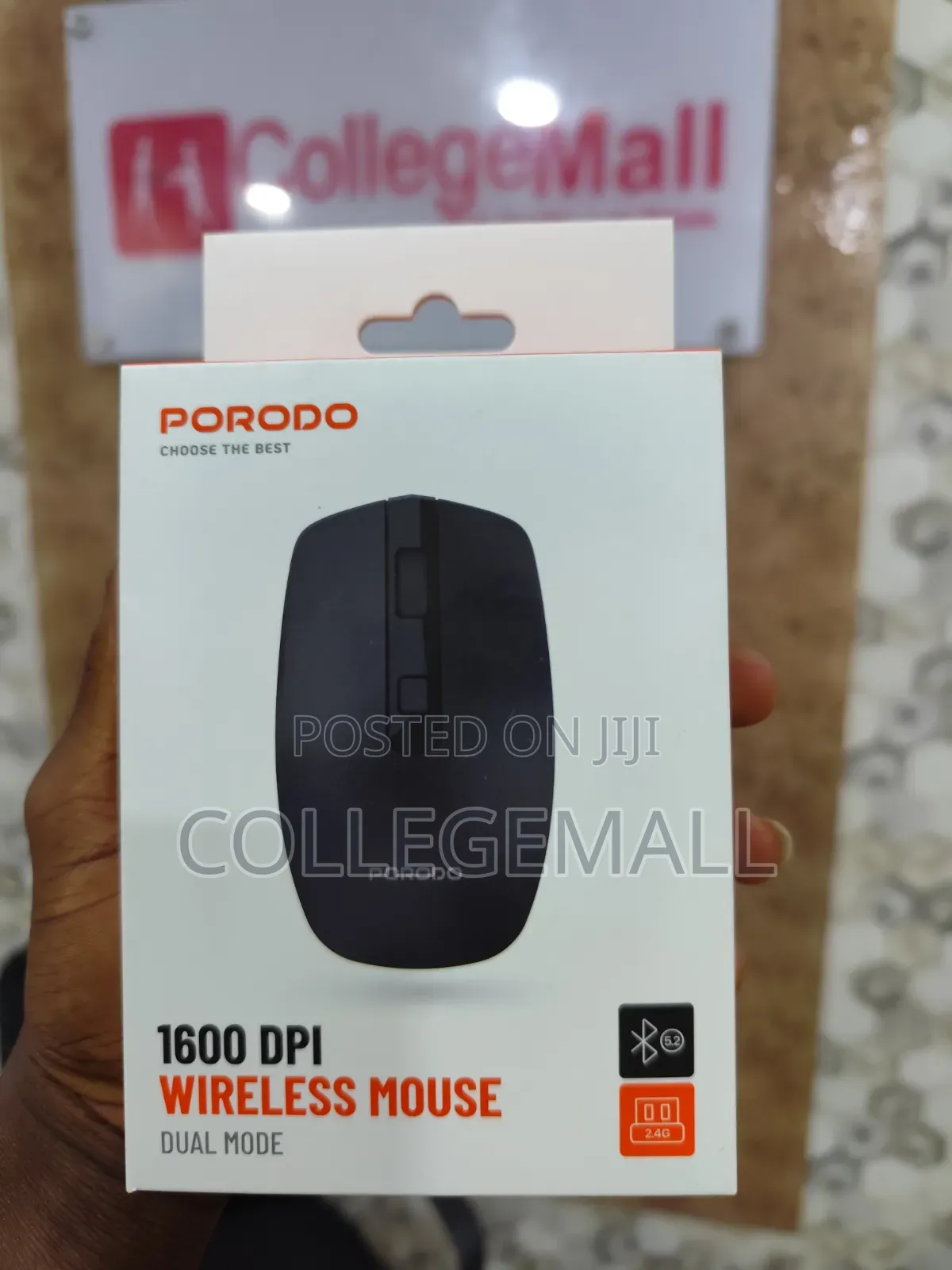 Porodo 1600 DPi Wireless Mouse (Dual Mode)
