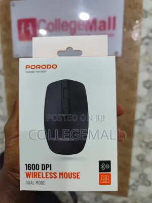 Porodo 1600 DPi Wireless Mouse (Dual Mode)