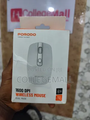 Porodo 1600 DPi Wireless Mouse (Dual Mode)