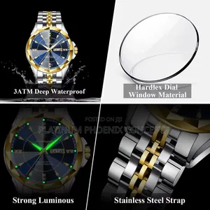 Poedagar Chain Strap Wristwatch