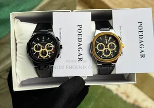 Poedagar Leather Watch