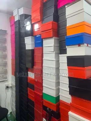 Gift Boxes in Warehouse