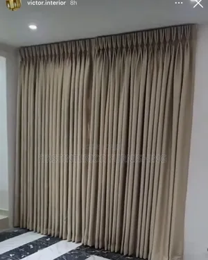 Plain and Pattern Turkish Curtain
