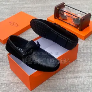 Original Black Color Loafers Shoe