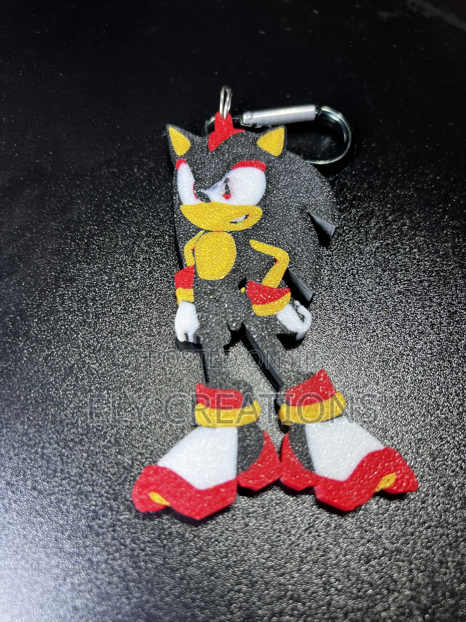 Custom 3D Printed Character Bag Clip