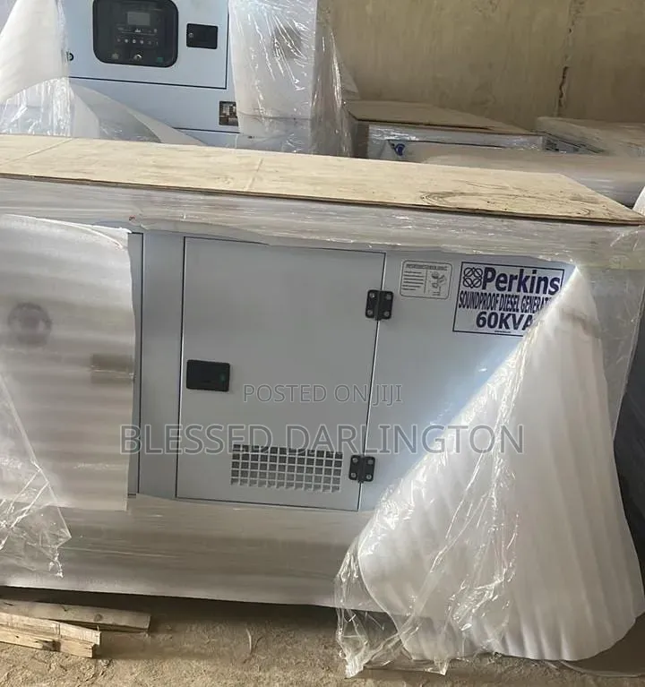 60kva Perkins Soundproof Diesel Generator 