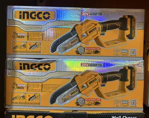Ingco 20V Lithium-Ion Cordless Pruning Saw / Mini Chainsaw