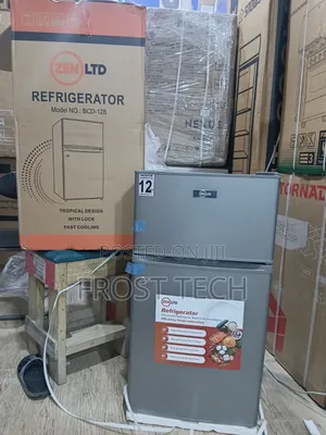 ZEN LTD Inverter Tabletop Double Door Fridge