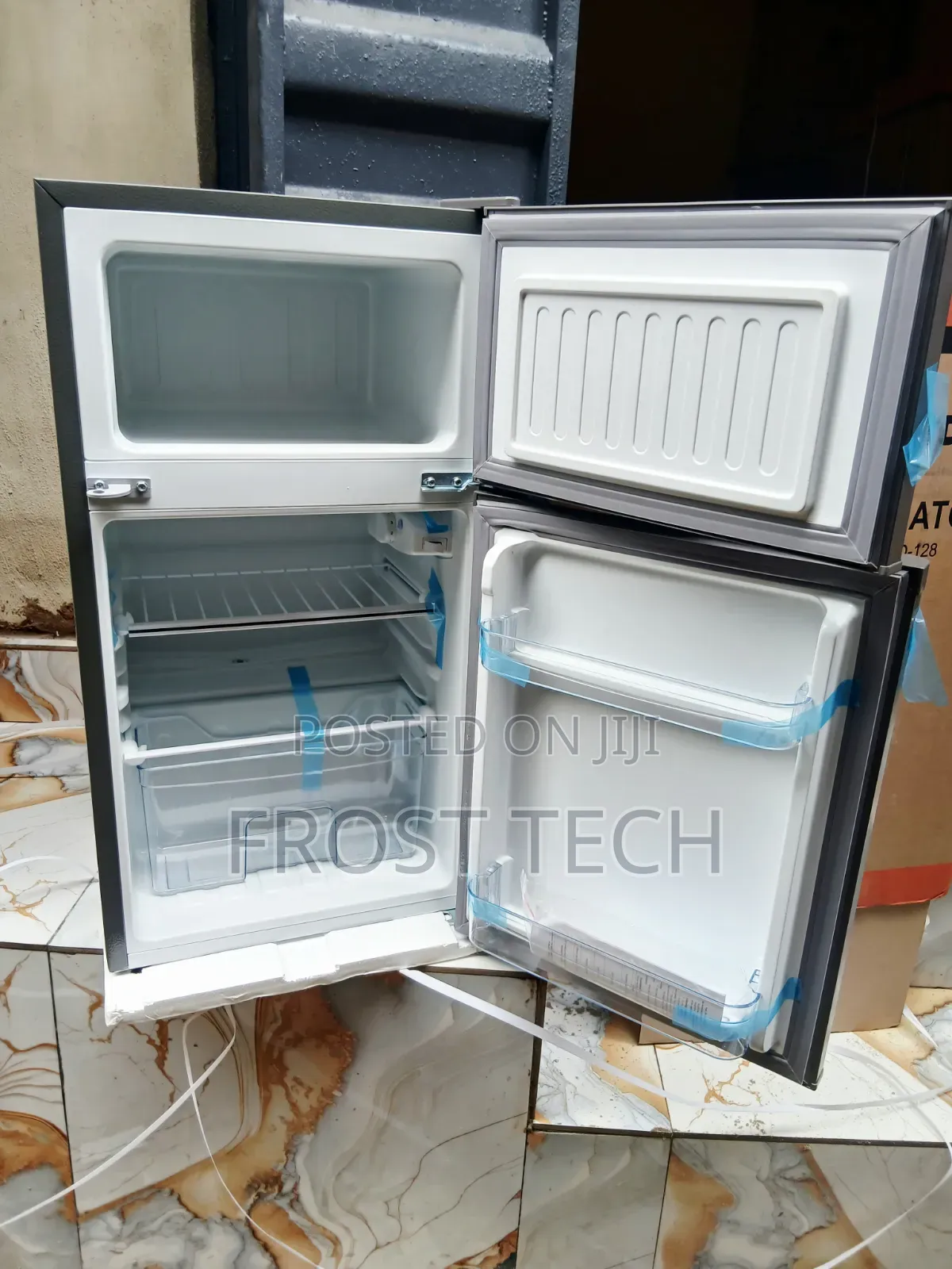 ZEN LTD Inverter Tabletop Double Door Fridge